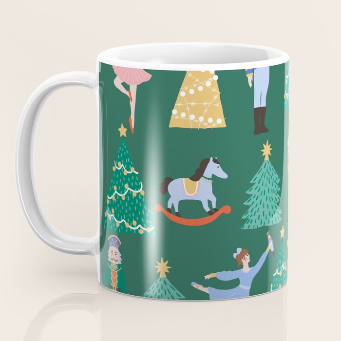 Nutcracker Pattern Coffee Mug Gallery Image 3