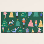 Nutcracker Pattern Desk Mat Gallery Image 3