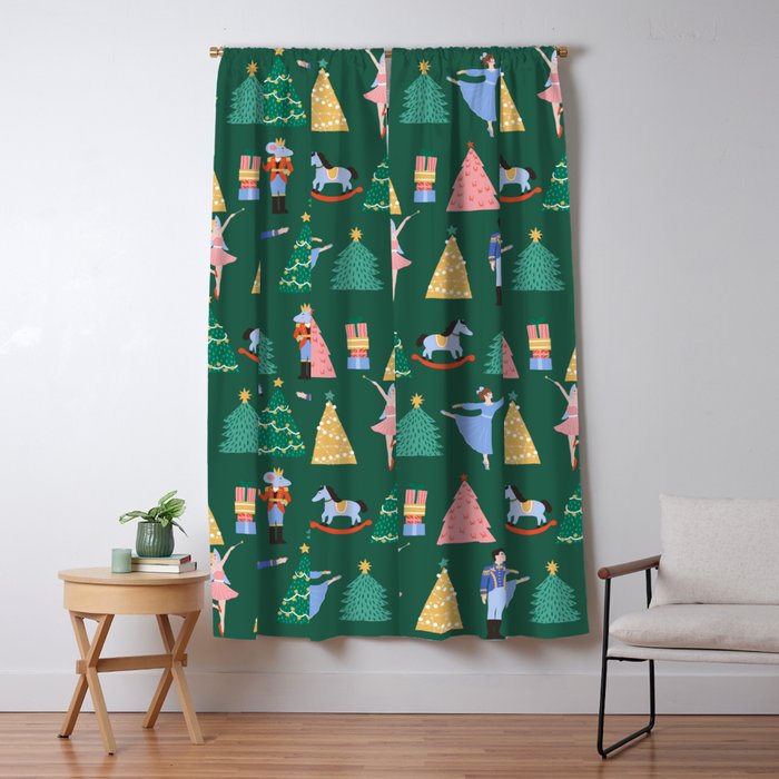 Nutcracker Pattern Window Curtain Gallery Image 5