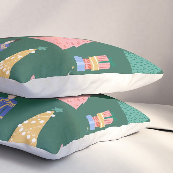 Nutcracker Pattern Pillow Sham Gallery Image 3