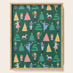 Nutcracker Pattern Serving Tray Gallery Image 1