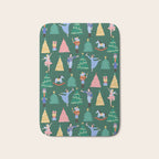 Nutcracker Pattern Bath Mat Gallery Image 1