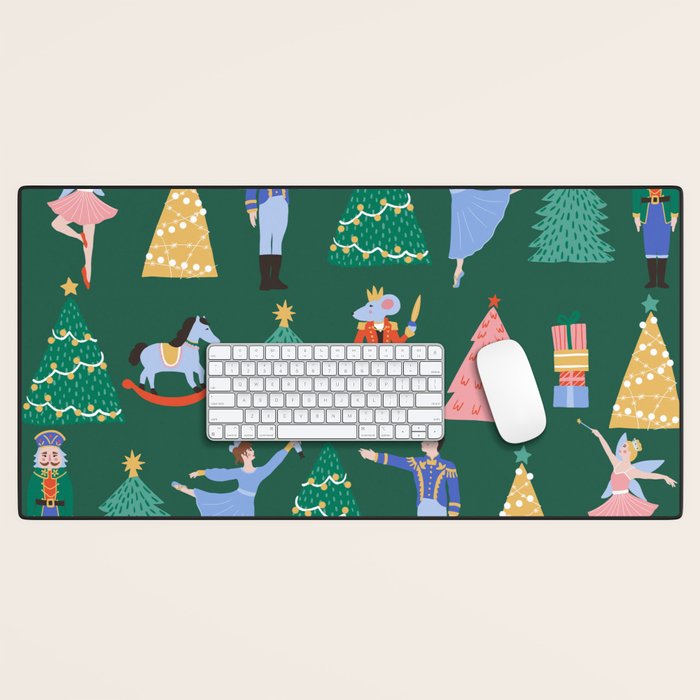 Nutcracker Pattern Desk Mat Gallery Image 1