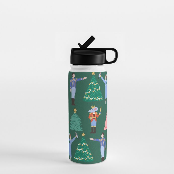 Nutcracker Pattern Water Bottle Gallery Image 1