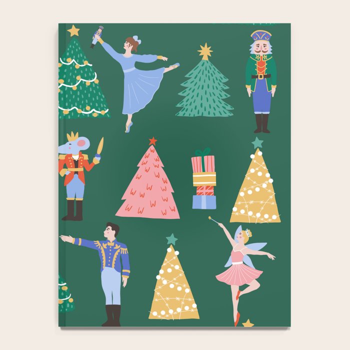 Nutcracker Pattern Notebook Gallery Image 4