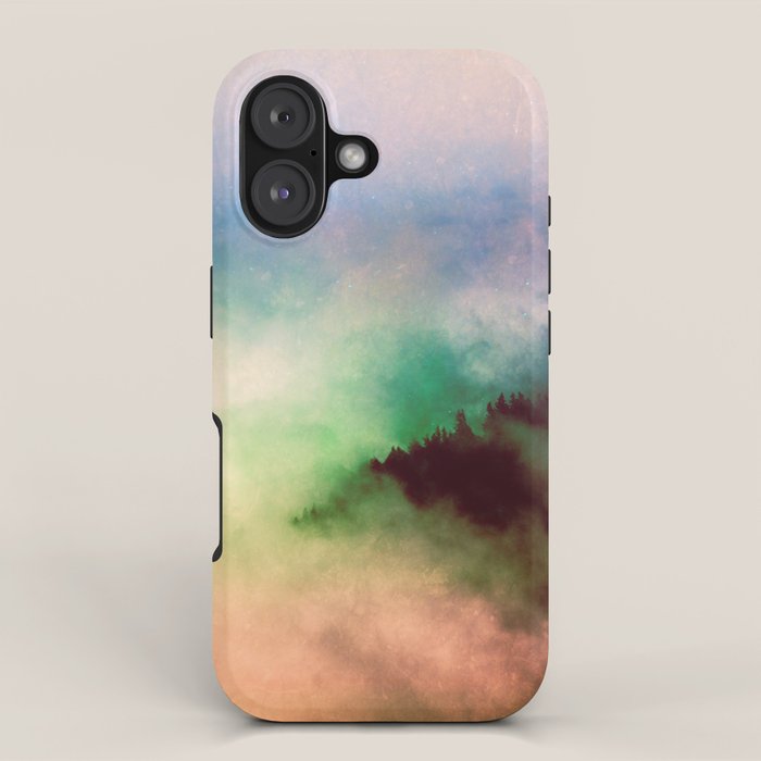 Ethereal Rainbow Clouds - Nature Photography iPhone Case Gallery Image 1