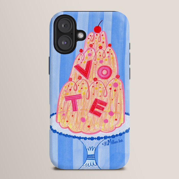 Mold the Future & Vote in Blueberry Blue iPhone Case Gallery Image 14