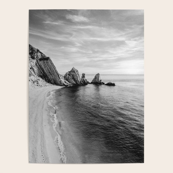 Black and White Ocean Poster Gallery Image 4