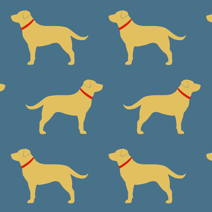 Yellow Labrador Retriever Dog Silhouette Coffee Mug Gallery Image 2