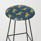 Yellow Labrador Retriever Dog Silhouette Stool Gallery Image 2