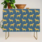 Yellow Labrador Retriever Dog Silhouette Credenza Gallery Image 1