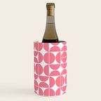 Mid Century Modern Geometric 04 Pink Wine Chiller Gallery Image 2