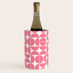 Mid Century Modern Geometric 04 Pink Wine Chiller Gallery Image 3