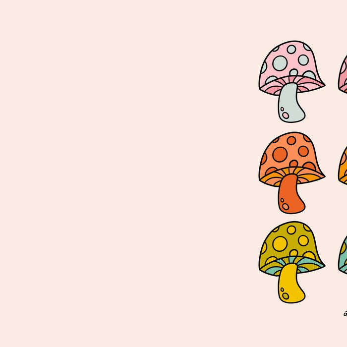 Rainbow Mushrooms Coffee Mug Gallery Image 2