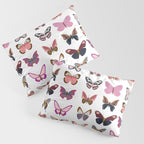 Pink Butterflies Pillow Sham Gallery Image 3