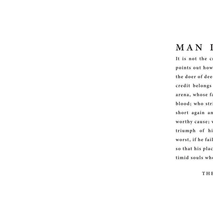 The Man In The Arena, Theodore Roosevelt Coffee Mug Gallery Image 2