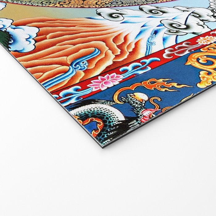 Tibetan Buddhist Vajrayana Teachings Thangka Welcome Mat Gallery Image 2