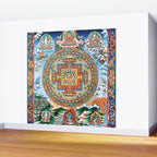 Tibetan Buddhist Vajrayana Teachings Thangka Wall Mural Gallery Image 2