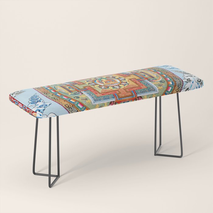 Tibetan Buddhist Vajrayana Teachings Thangka Bench Gallery Image 1