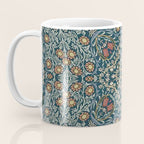 William Morris Blue Coffee Mug Gallery Image 3