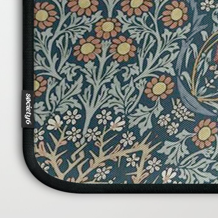 William Morris Blue Laptop Sleeve Gallery Image 3