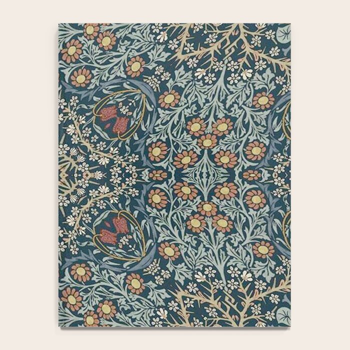 William Morris Blue Notebook Gallery Image 4