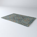William Morris Blue Rug Gallery Image 3