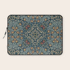 William Morris Blue Laptop Sleeve Gallery Image 1