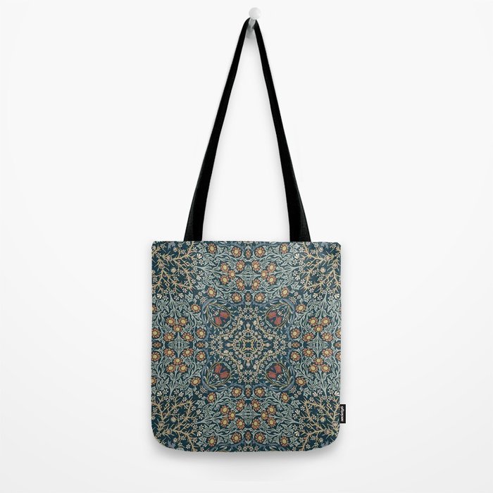 William Morris Blue Tote Bag Gallery Image 2