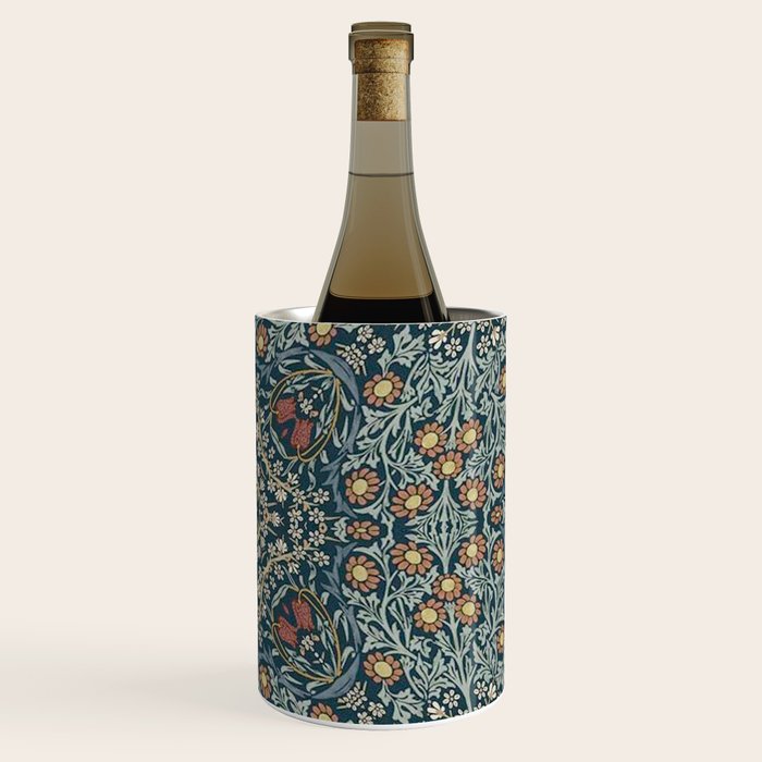 William Morris Blue Wine Chiller Gallery Image 3