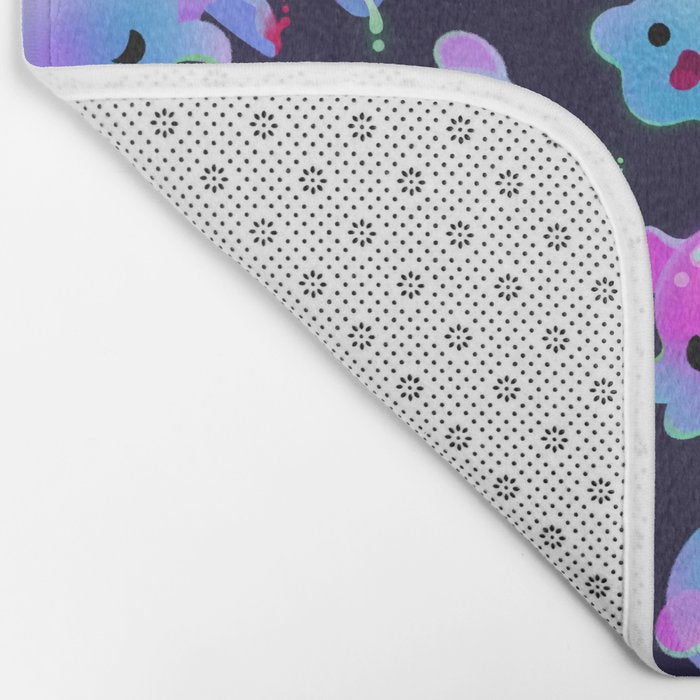 Ghost octopus Bath Mat Gallery Image 2