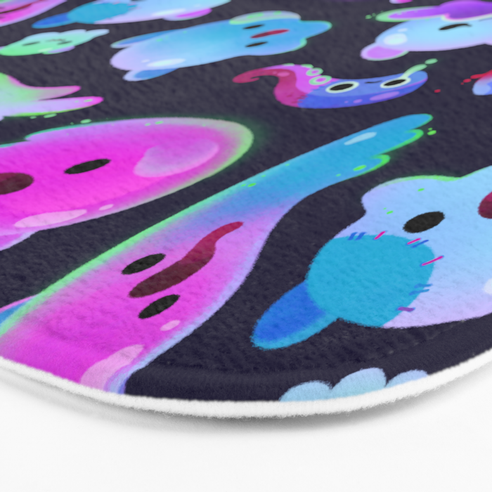 Ghost octopus Bath Mat Gallery Image 3