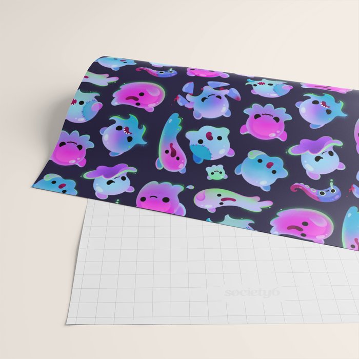 Ghost octopus Wrapping Paper Gallery Image 2