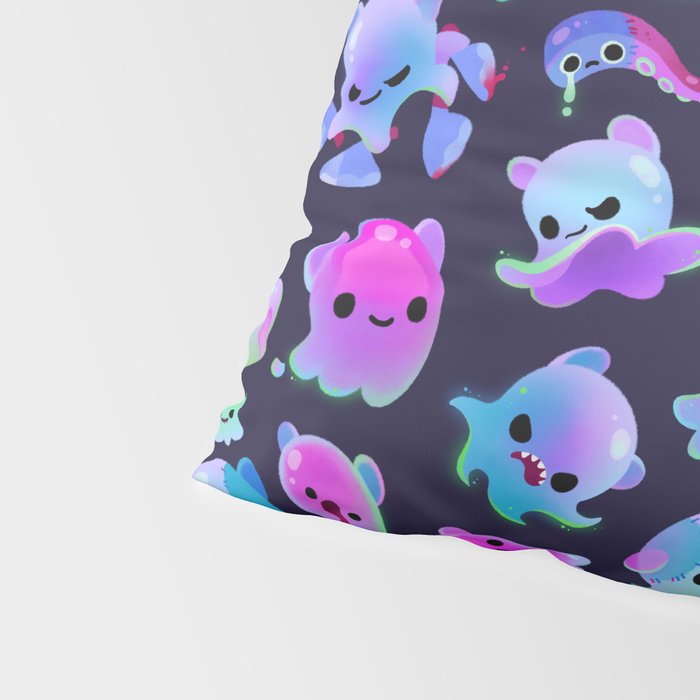 Ghost octopus Pillow Sham Gallery Image 4