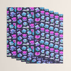Ghost octopus Wrapping Paper Gallery Image 3