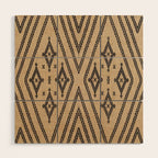 Traditional Bohemian African Moroccan Style  Wood Wall Art Gallery Image 1