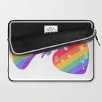 Rainbow guppy 7 Laptop Sleeve Gallery Image 2