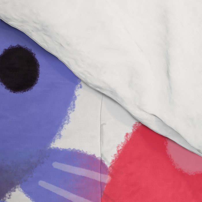 Rainbow guppy 7 Comforter Gallery Image 4