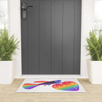 Rainbow guppy 7 Welcome Mat Gallery Image 3