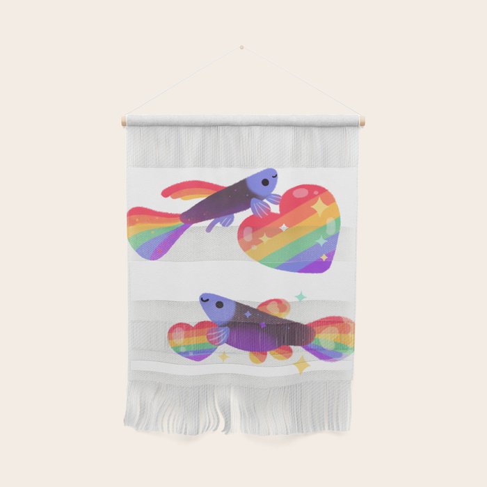 Rainbow guppy 7 Wall Hanging Gallery Image 1