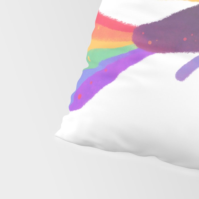 Rainbow guppy 7 Pillow Sham Gallery Image 4