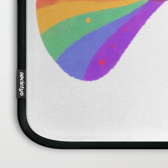 Rainbow guppy 7 Laptop Sleeve Gallery Image 3