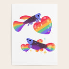 Rainbow guppy 7 Poster Gallery Image 4