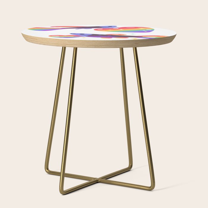 Rainbow guppy 7 Side Table Gallery Image 1