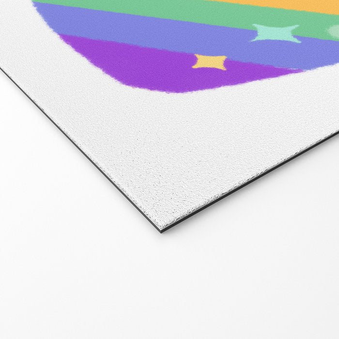 Rainbow guppy 7 Welcome Mat Gallery Image 2