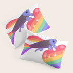 Rainbow guppy 7 Pillow Sham Gallery Image 3