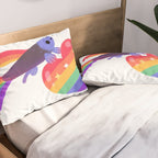 Rainbow guppy 7 Pillow Sham Gallery Image 2