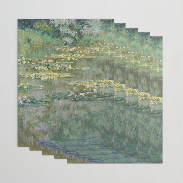 Water Lily Pond Claude Monet Wrapping Paper Gallery Image 3