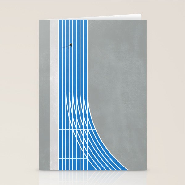 Finish Line Sprinter  Stationery Card Gallery Image 2