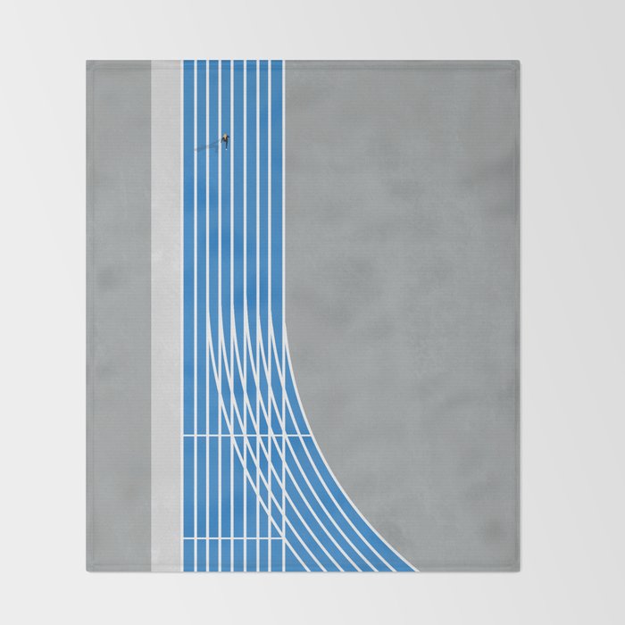 Finish Line Sprinter  Throw Blanket Gallery Image 2